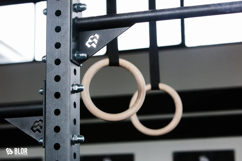 La palestra Aniene Box Training: rack, anelli, bilancieri